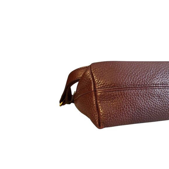 Fossil Kinley Leather Satchel NWOT Red Claret Crossbody - Picture 12 of 15